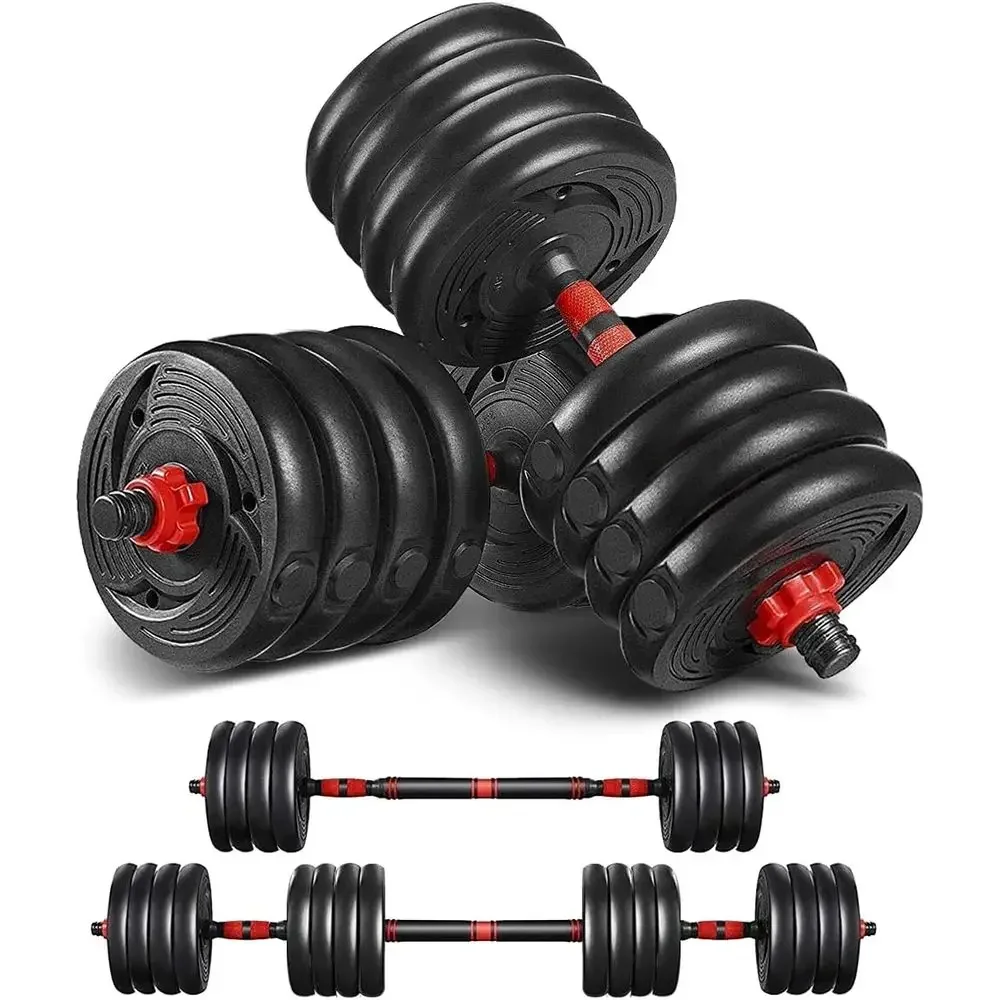 Home Gym Dumbbell Workout - 88-110 Lbs Adjustable Dumbbells Set with