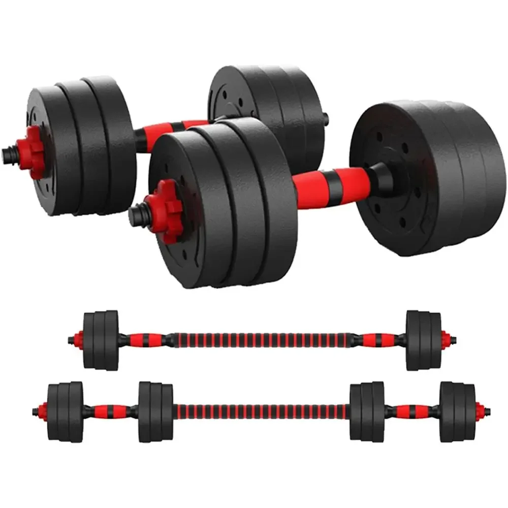 Home Gym Dumbbell Workout - 44Lb Adjustable Dumbbell Set with Continuity