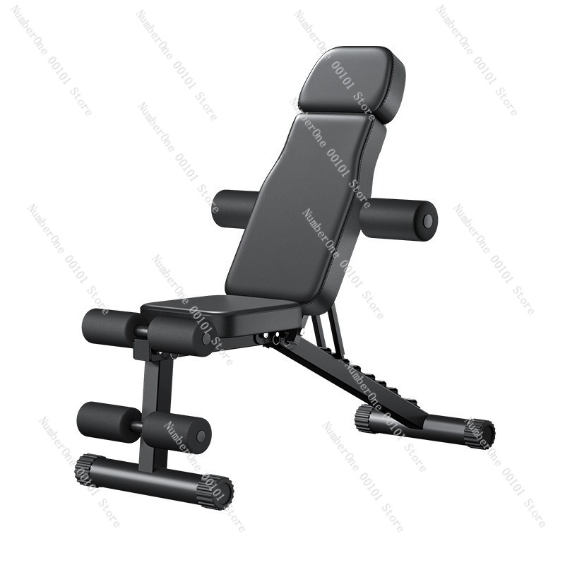 Home Gym Dumbbell Workout - Dumbbell Fitness Chair,Multi-Functional Foldable Workout Bench,Abdominal