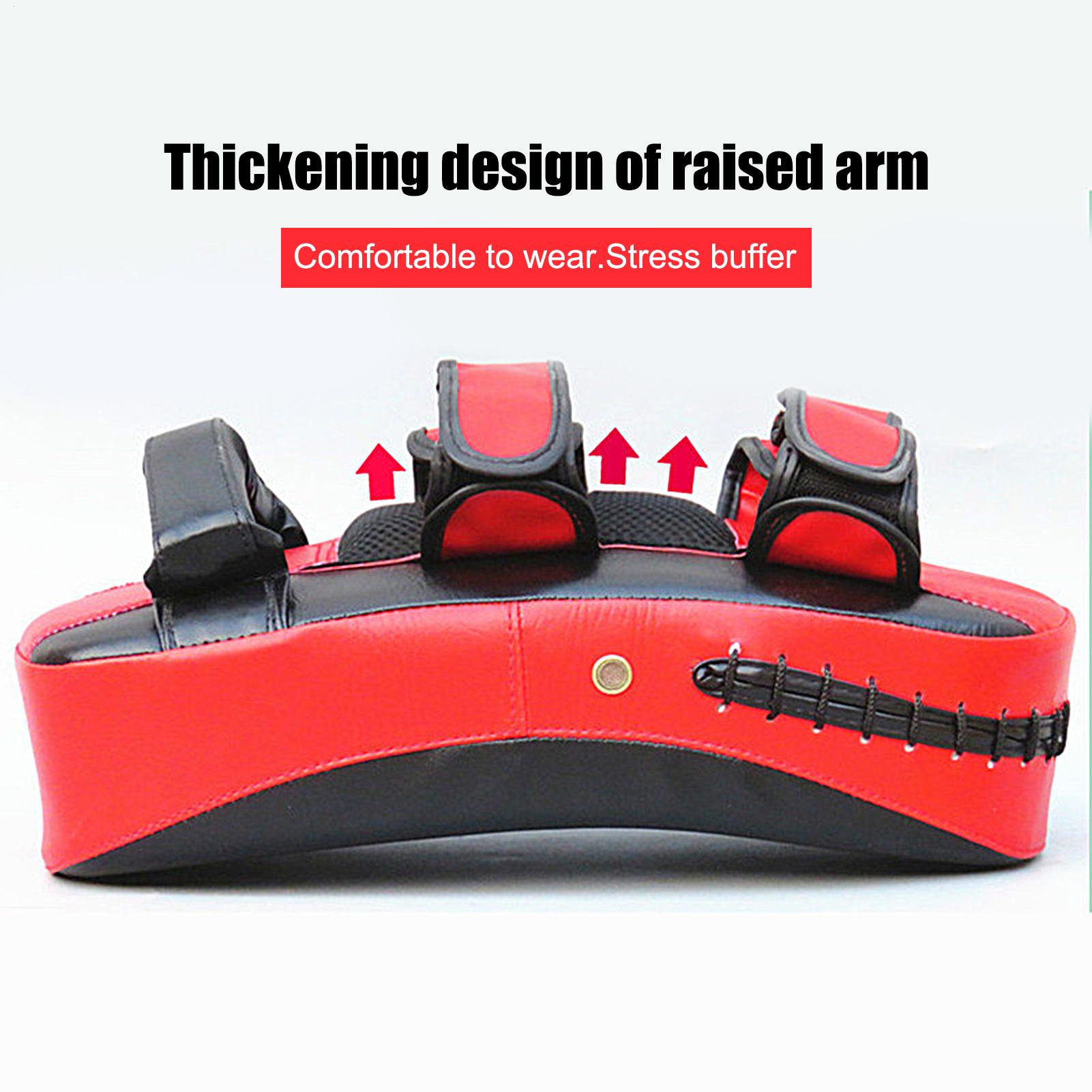 Home Gym Equipment - Boxing Pads PU Leather Curved Punching