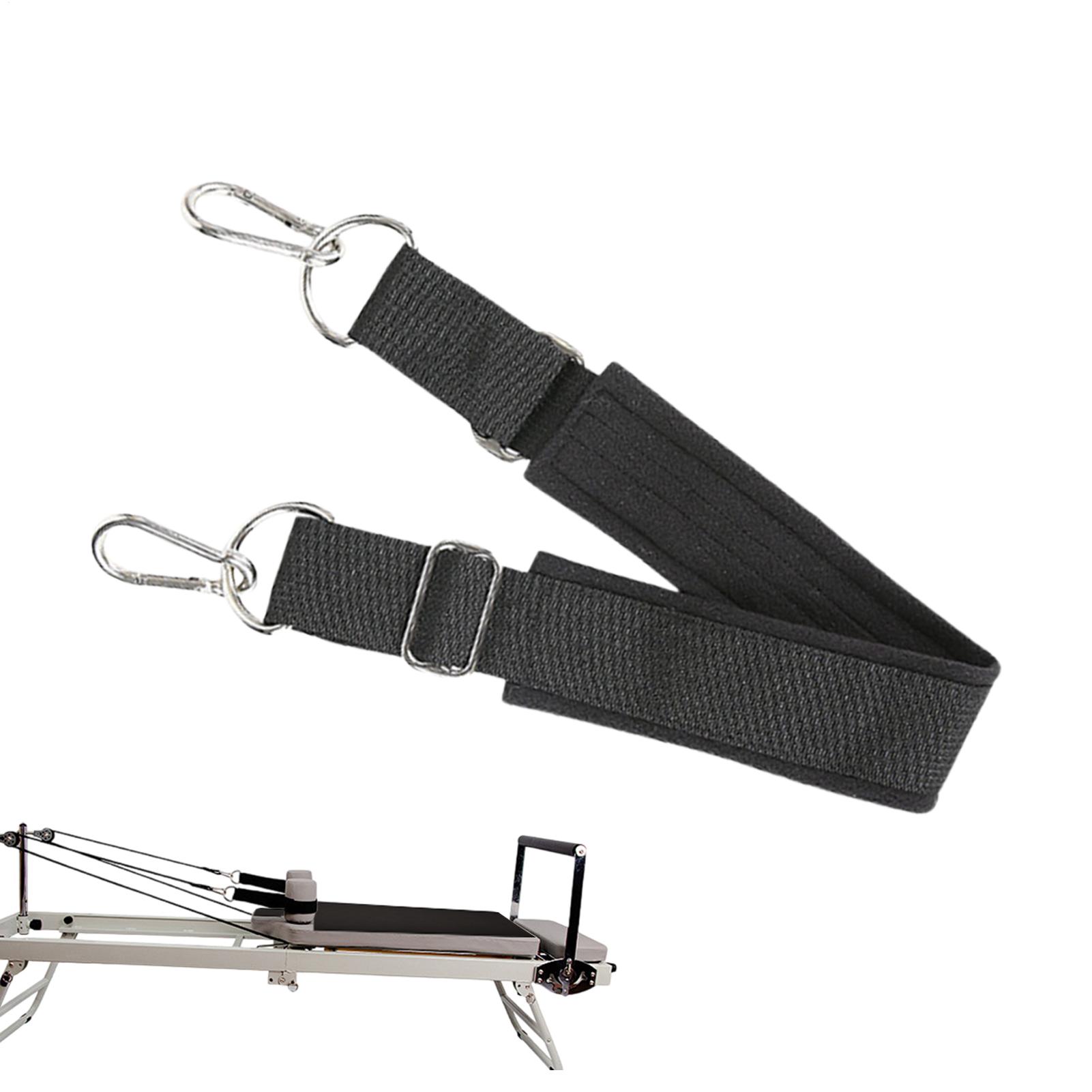 Home Gym Yoga Studio - Reformer Footstrap Double-Loop Thickened Non-Slip Adjustable