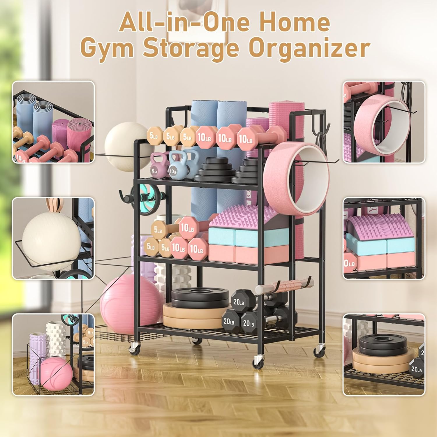 Home Gym Storage, No Material  - огляд і ціна Home Gym Dumbbell Workout