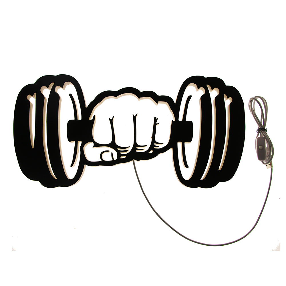 Dumbbells Strength LED Wall Li - огляд і ціна Home Gym Dumbbell Workout