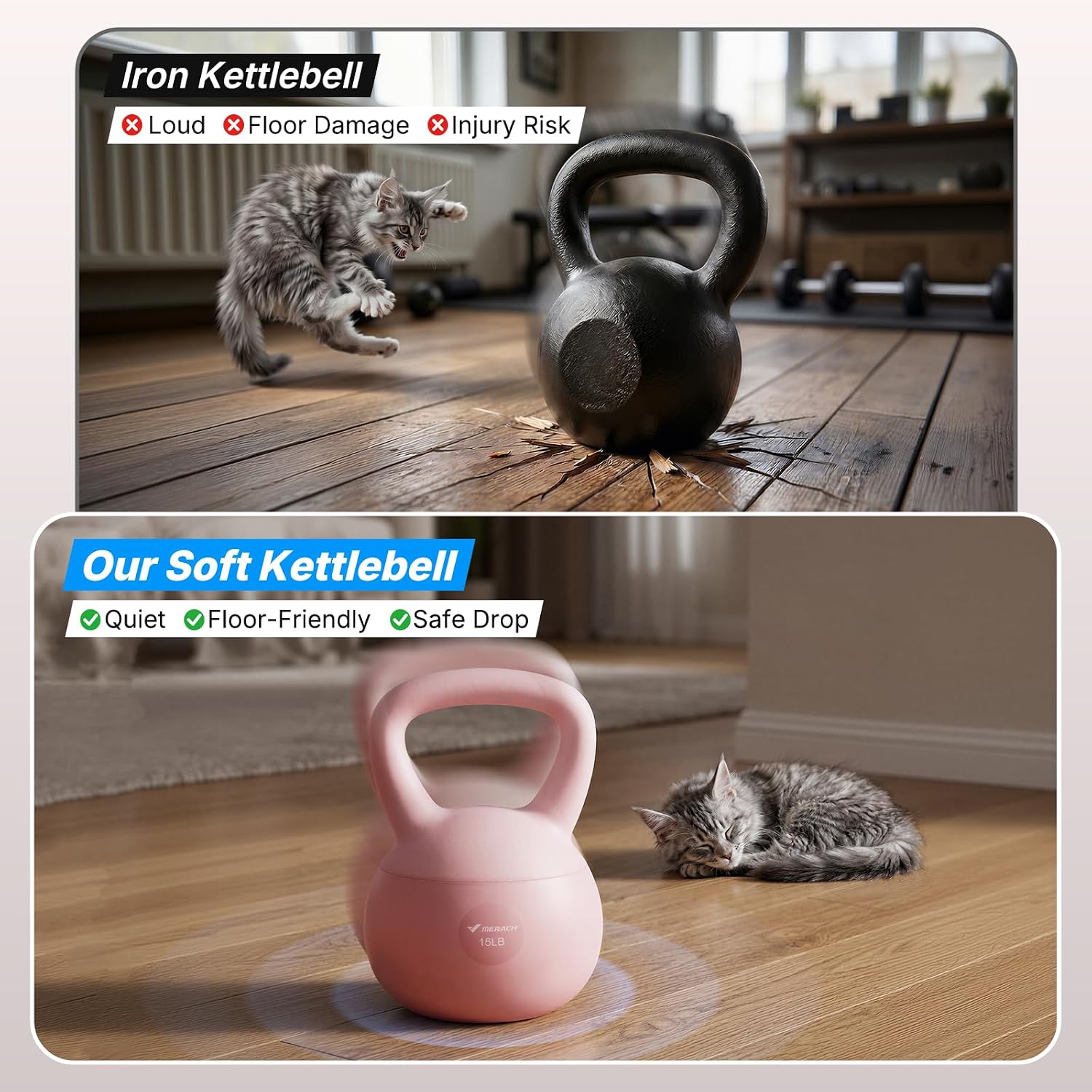 Soft Kettlebell With Wide Anti - огляд і ціна Home Gym Kettler