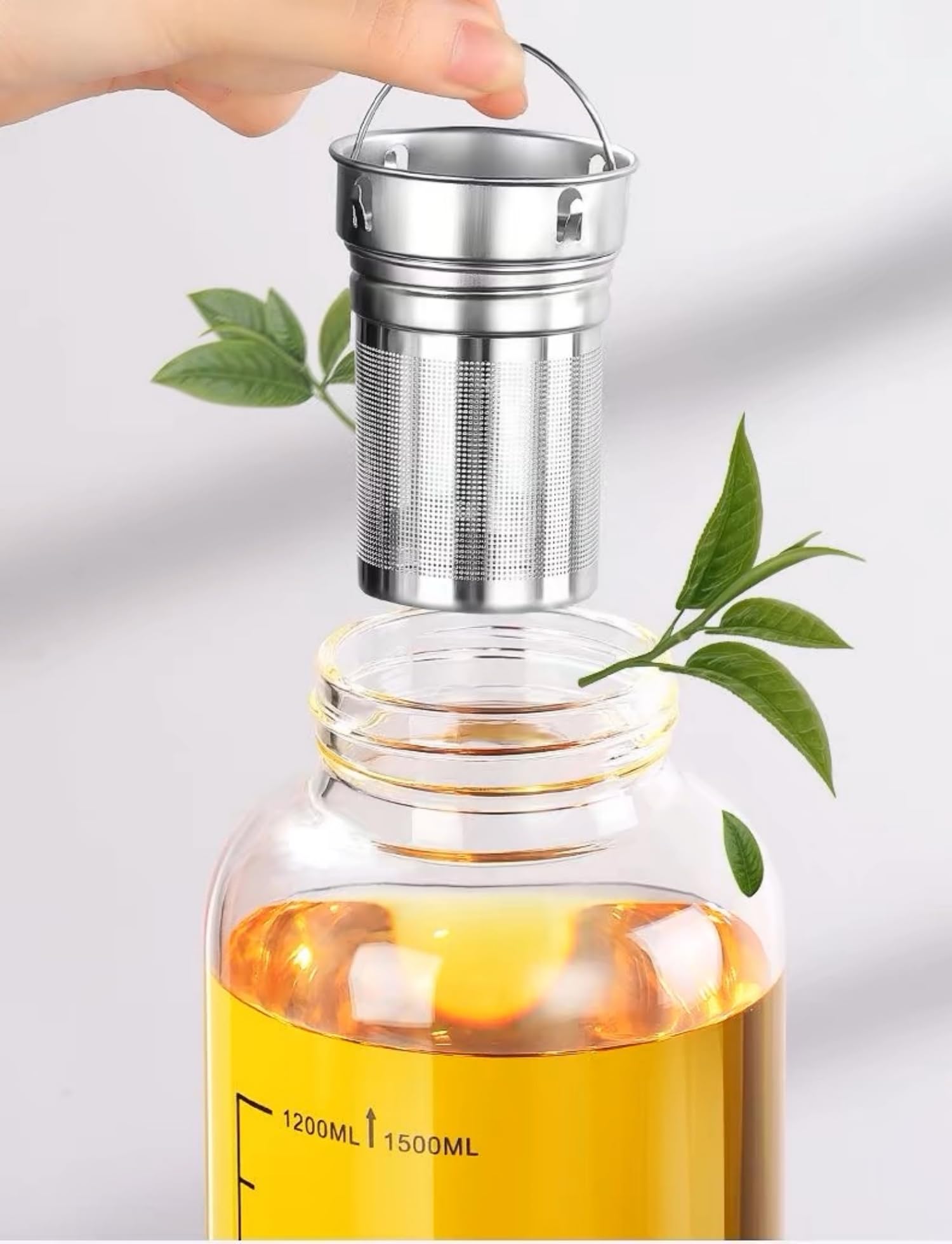 Glass Tea Tumbler with Infuser - огляд і ціна Home Gym Kettler