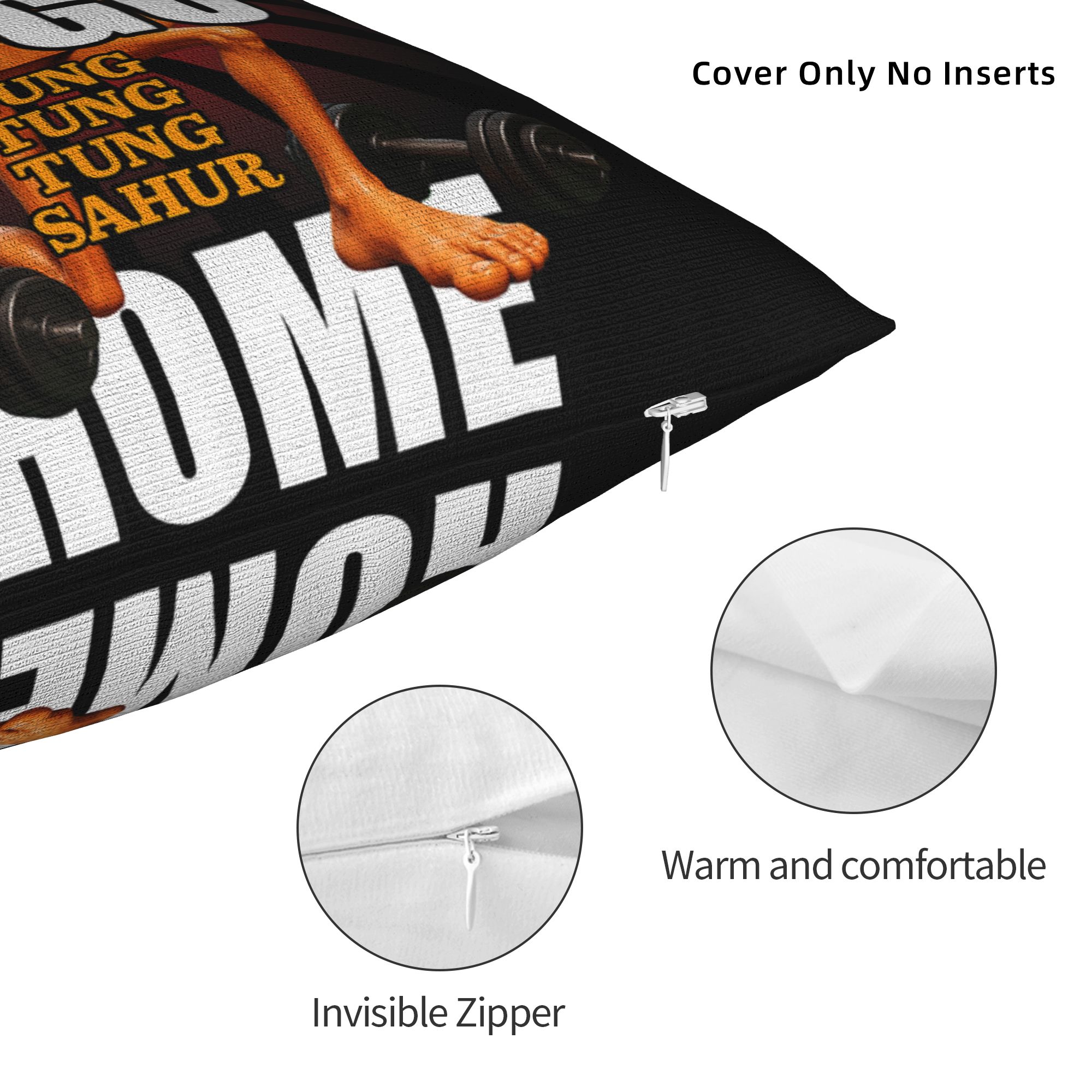 Pillow Case Go Big or Go Tung  - огляд і ціна Home Gym Yes Or No