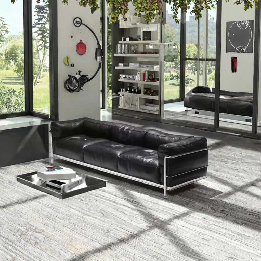 Italian luxury leather recline - огляд і ціна Home Gym In Apartment