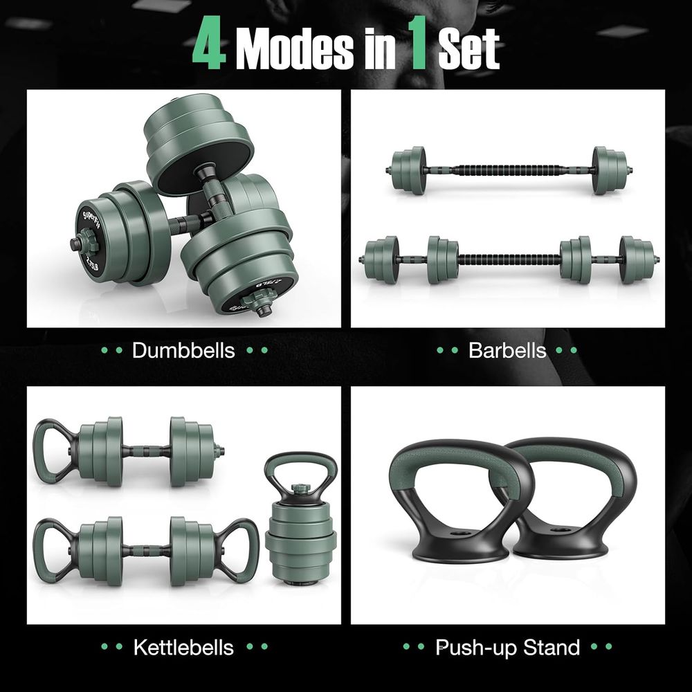 Versatile 4-in-1 Adjustable We - огляд і ціна Home Gym Dumbbell Workout