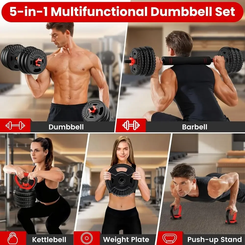 Versatile Adjustable Dumbbells - огляд і ціна Home Gym Dumbbell Workout