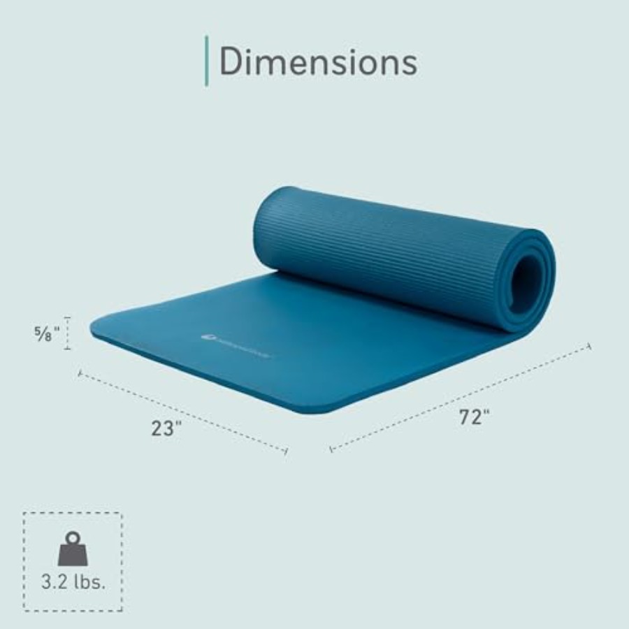 Pilates and yoga mat for studi - огляд і ціна Home Gym Yoga Studio