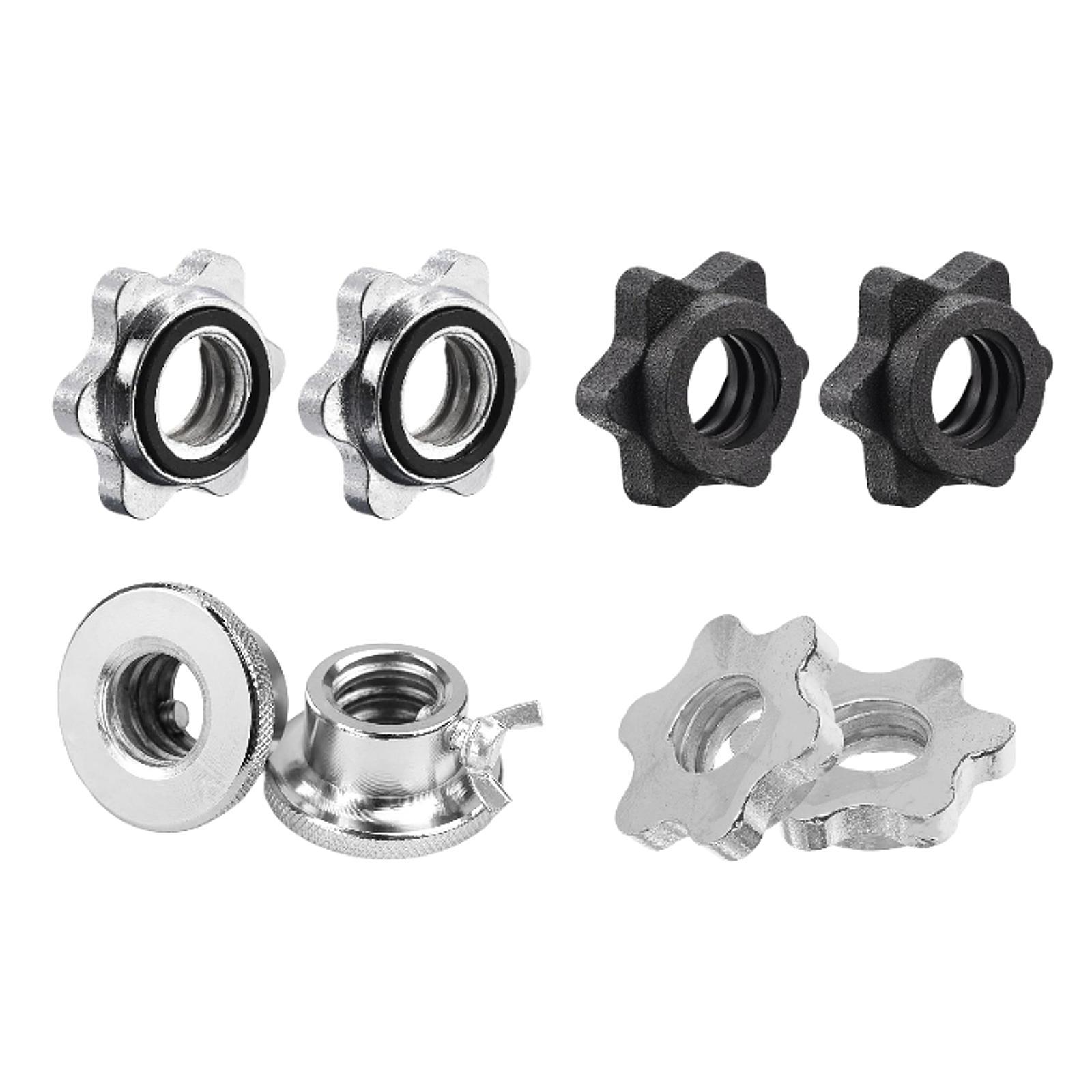 2Pcs Barbell Screw Collars Equ - огляд і ціна Home Gym Dumbbell Workout