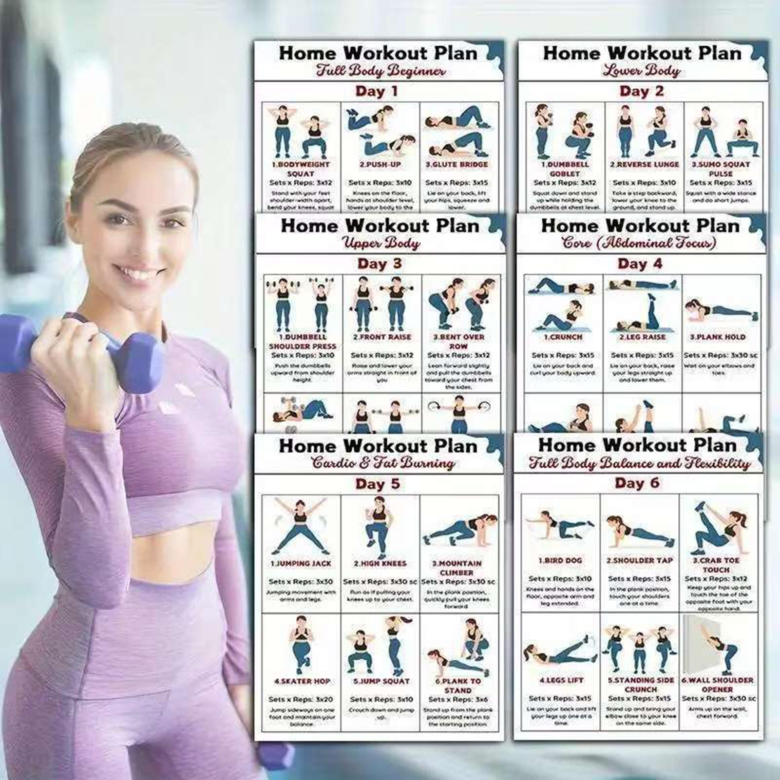 6pcs Yoga Dumbbell Stretching  - огляд і ціна Home Gym Dumbbell Workout