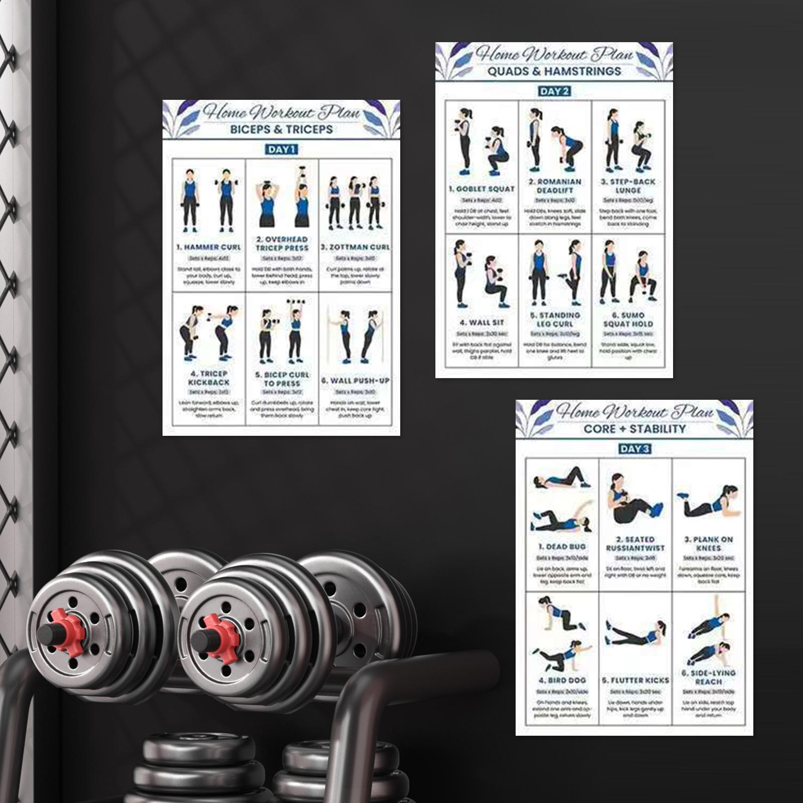 6pcs Yoga Dumbbell Stretching  - огляд і ціна Home Gym Dumbbell Workout
